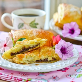 Nutella Banana Croissants