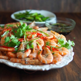 Cantonese Boiled Shrimp