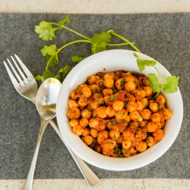 Nacho Roasted Chickpeas