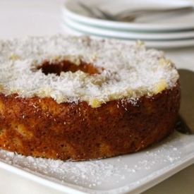 Coconut Flour Lemon Cake