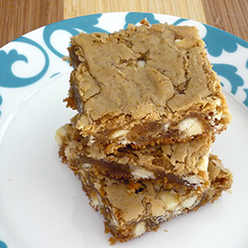 Biscoff Blondies