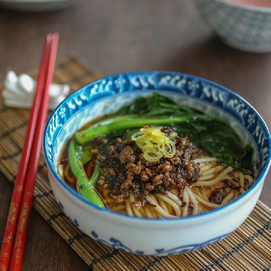 Sichuan (Szechuan) Dan Dan Noodles