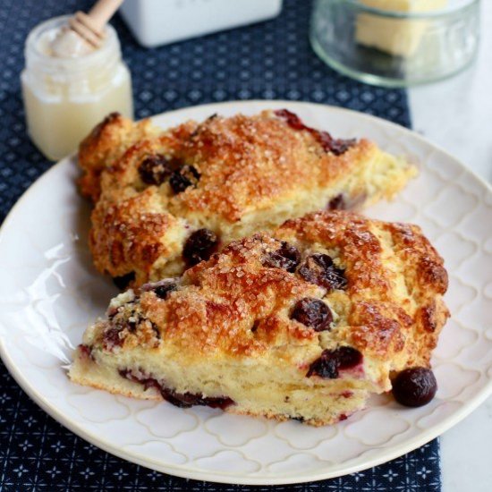 Buttermilk Blueberry Scones