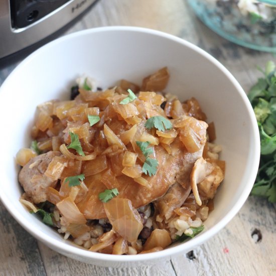 Slow Cooker Chicken Adobo