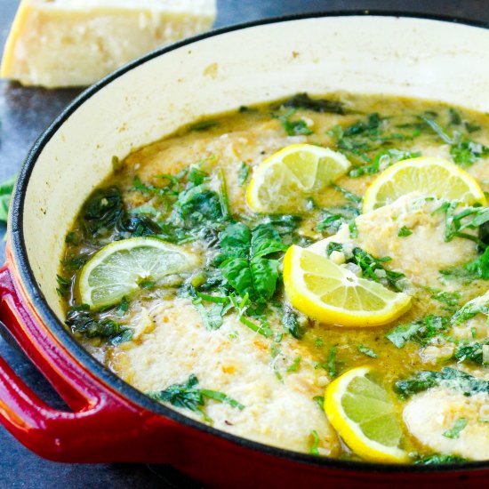 One-Pan Lemon Garlic Chicken