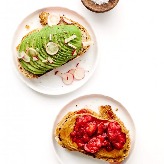 Breakfast Toast 2 Ways