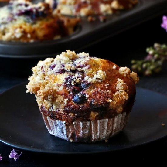 Blueberry Cream Cheese Muffins