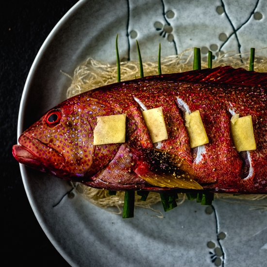 Fish Drippings Grouper Steamed Vermicelli Rice Noodles Seafood Chinese Cantonese Gallery Foodgawker