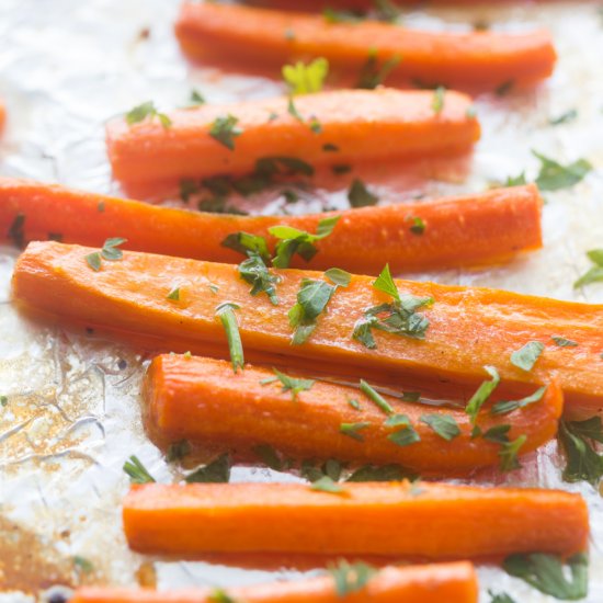 Honey Garlic Roasted Carrots Foodgawker