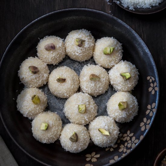 Coconut ladoo recipe