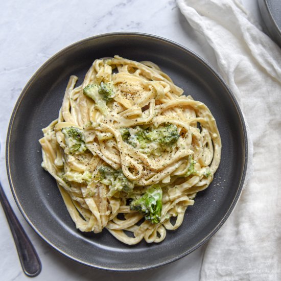 Vegan Fettuccini Alfredo